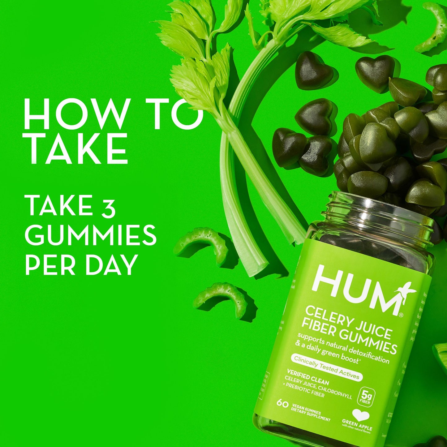 Celery Juice Fiber Gummies